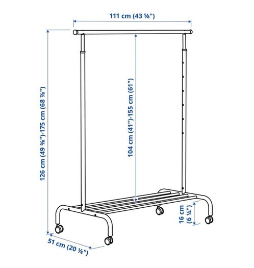 ikea clothes rail