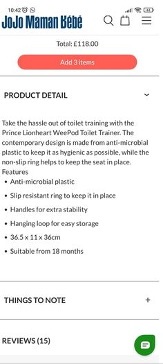 potty trainer