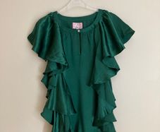 Fran&Jane sleeveless 100% silk satin top