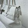 Birkin style leather bag Image 4