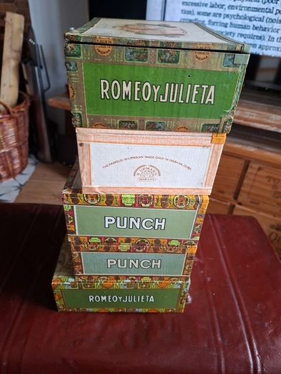 Vintage boxes