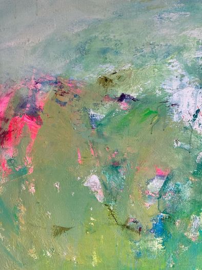 LARGE ORIGINAL ART Original Abstract Landscape