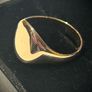9k Rose Gold Signet Ring Image 2