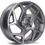 15" ST fiesta type Black Alloy Wheels Ford Citroen Peugeot Opel  4x108 Image 2