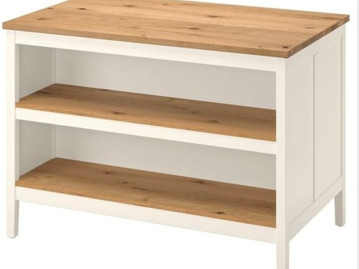 Tornviken Ikea Island And Sklum Bar Chairs (x2)