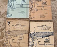 Dublin Historical Records X 4. By The Old Dublin Society. First Edition Paperback In Good Condition.  See Photos For Same.