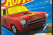 NEW Lotus Cortina, RED Hot Wheels