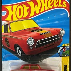 NEW Lotus Cortina, RED Hot Wheels