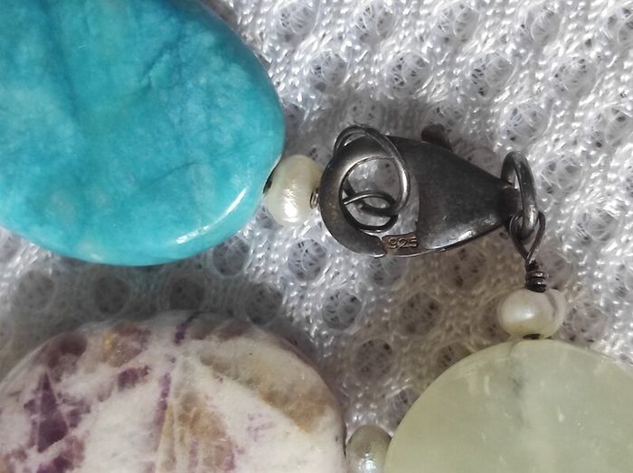 Natural stones necklace