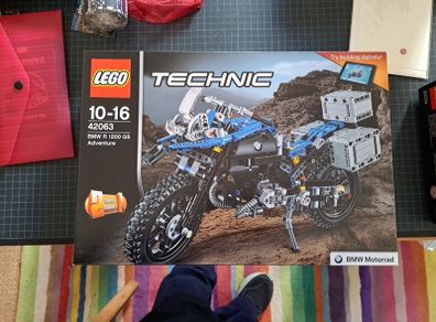 lego Technic 42063 BMW R 1200 GS adventure