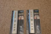Pair of Livarnolux Silver LED Sensor Lights
