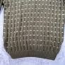 Vintage Mariatex 100% Alpaca Wool Jumper Mens M/L Peru Quarter Zip Olive Image 9