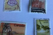 4 World stamps