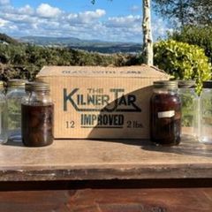 12 Kilner Preserve Jars in original box 1952