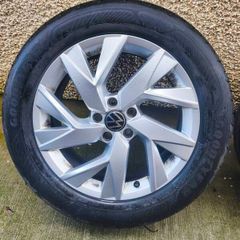Genuine 18" Volkswagen Alloy Wheels and Tyres