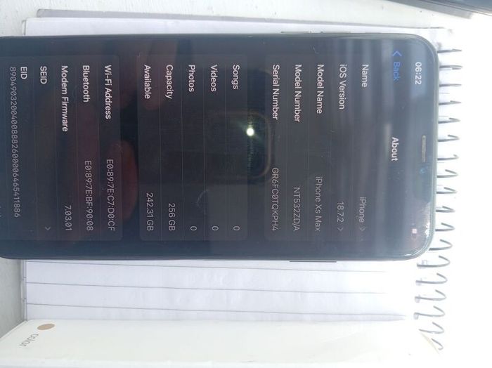 iphone xs max and smart watch