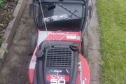 Masport push Lawnmower with Briggs and Stratton engine 5.0 XTE . Aluminium deck