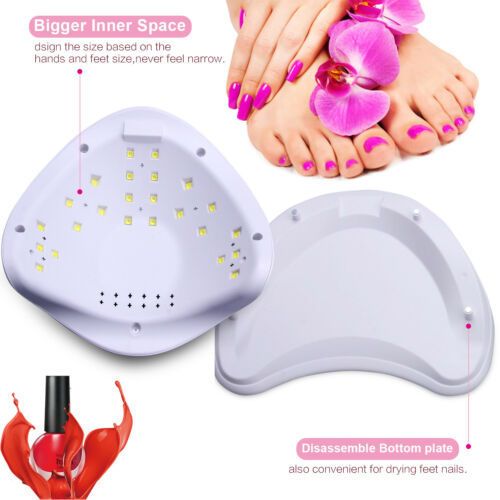 NEW 48W SUN5 Professional LED UV Nail Lamp Led Nail Light Nail Dryer Toe Finger Kit Paint