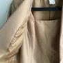 Gold silk dress suit Image 5