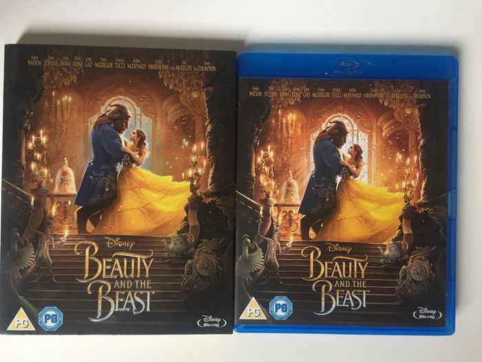 Beauty & The Beast (Disney) [2017) Emma Watson [Blu-ray Movie]