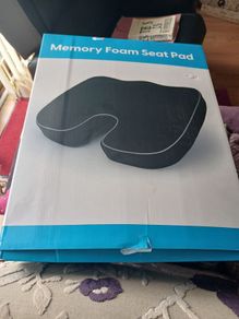 Seat pad memory foam