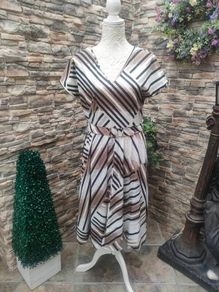 Vintage 70s 80s A-line Dress size medium Postage included