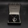 925 Sterling Silver CZ Cats Necklace Image 2