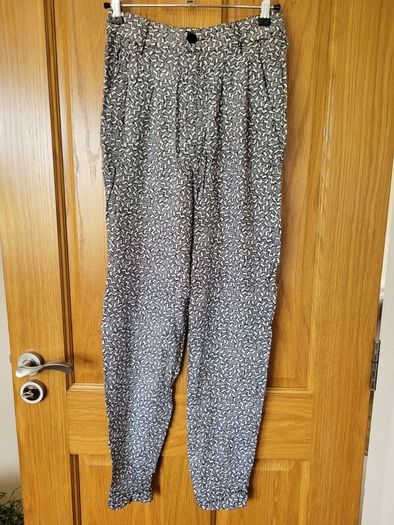 River Island Black & White Printed Leggings