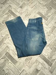 G-Star Elwood Mens Loose Fit Mid-Wash Denim Jeans BNWT 30/32