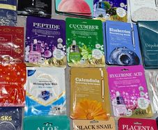 Korean face sheet masks new