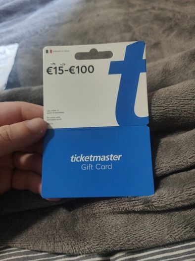 100 ticketmaster voucher