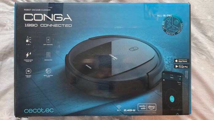 Conga 1990 robot vacum cleaner and mop