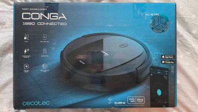 Conga 1990 robot vacum cleaner and mop