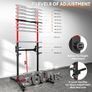 Power Tower Pull Up Bar Station&Assistance Machine,Multi-Function Adjustable Height Foldable Dip Station for Home Gym Workout, Heavy Duty Strength Training Fitness Equipment 360/400/600LBS Image 8