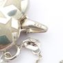 Stars Motif Heart Sterling Silver Locket On 925 Italian Chain Image 5