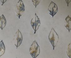 By 'Living Ginger Designs' Impressed Leaf Dish