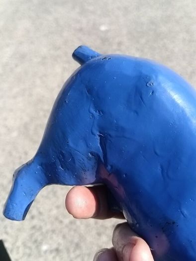 Cold Paint 12" Bronze Horse