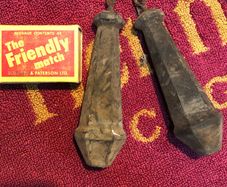 Original Indian Rubber Toilet chain Pull 1940s