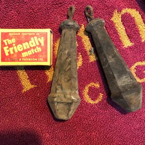 Original Indian Rubber Toilet chain Pull 1940s