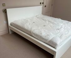 Super king ikea bed and mattress