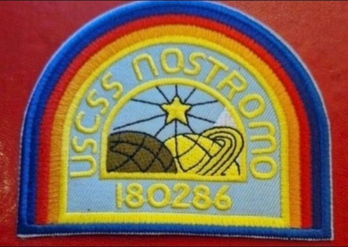 ALIEN ,film franchise, USCSS NOSTROMO, embroidered  patch.