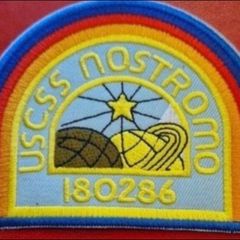 ALIEN ,film franchise, USCSS NOSTROMO, embroidered  patch.