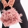 Feather clutch bag Image 2