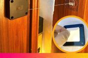 Automatic Sensor Door Closer Punch-free Adjustable Surface Door Stopper Automatically Close Door Bracket Closer Home Improvement
