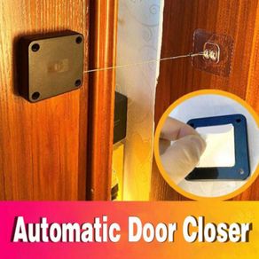 Automatic Sensor Door Closer Punch-free Adjustable Surface Door Stopper Automatically Close Door Bracket Closer Home Improvement