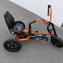 BERG Buddy Pedal Go-Kart Orange/Black Flame Edition Image 2