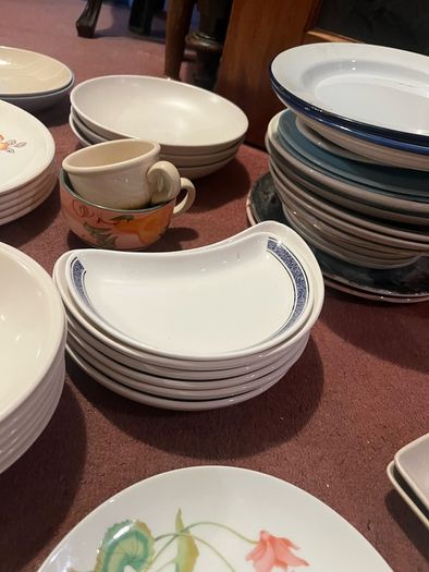 plates, bowls and mugs