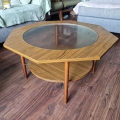 retro mid century coffee table