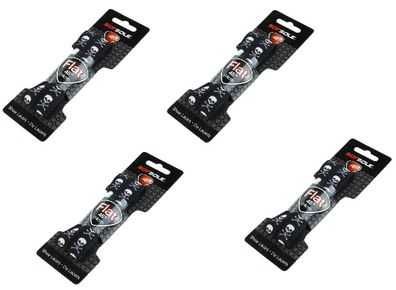 Skull & Cross Bones Good Quality Black Laces (Brand New)