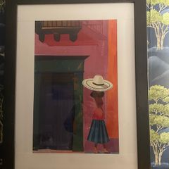 Beautiful Mexican print 80x60cm